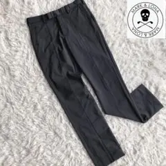 極美品!MARKu0026LONA ストレッチ ゴルフパンツ M グレー メンズ