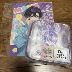 カラフルピーチ 東京ドームシティ エニマイくじ もふ 下敷き スクエアポーチ