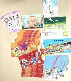 児童絵本　図書　非売品　ポストカード　しおり　絵葉書　まとめ売り