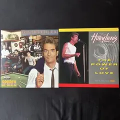 【ヒューイルイス&ザニュース②お得２枚セット】スポーツ他　アナログLPレコード盤