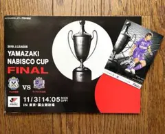 2010ナビスコカップ決勝 磐田vs 広島 パンフレット