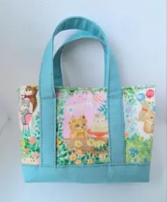 02　ユキエモン　ミニトートバッグ　小さな収納