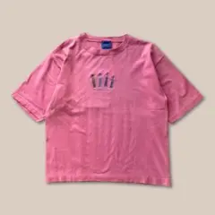 【海外古着】アメリカ製 刺繍Tシャツ