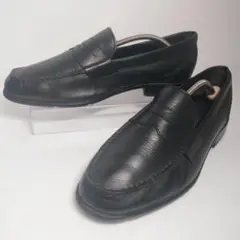 ROCKPORT ロックポート ペニーローファー 本革 ブラック 28cm 革靴