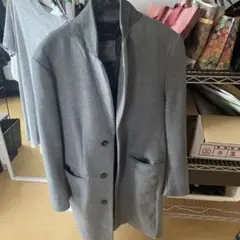 ZARA MAN グレー チェスターコート
