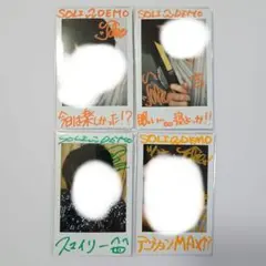 SHOW-WA　向山毅　チェキ　4枚　SOLIDEMO　新品未使用　即発送