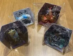 セリア　四神　青龍　白虎　朱雀　玄武　フィギュア　コンプリートセット