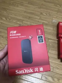 SanDiskE30 外付けSSD 1TB Type-C 新品未開封