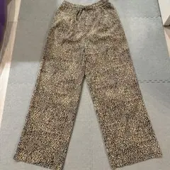 古着　豹柄　パンツ