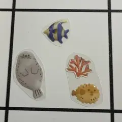 海洋テーマ ステッカーセット