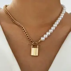 新品☆ ゴールド ☆ パール ☆ ロングチェーン ☆ ネックレス ☆