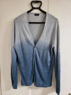 JOSEPH HOMME　グラデーションカーディガン　麻100 size 46