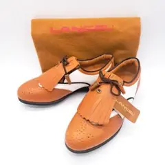 未使用タグ付き ランセル LANCEL ゴルフシューズ 23.5cm
