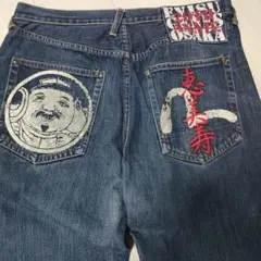 【希少】EVISU 限定 20周年 デニムパンツ 36 カモメ 刺繍