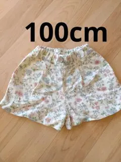 ブランシェス 花柄 ショートパンツ 100cm