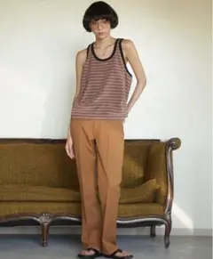 【INSCRIRE】アンスクリア スタプレパンツ