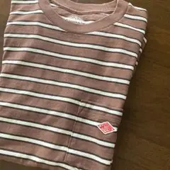 ダントン○ ブラウンストライプ Tシャツ