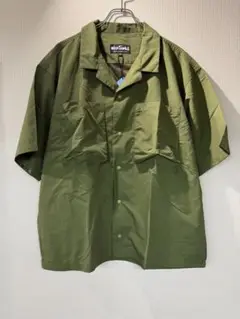新品　WILD THINGS 半袖シャツ オリーブ Lサイズ