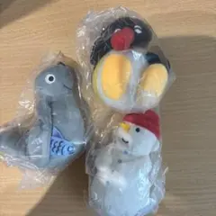 PINGUのぬいぐるみ2 3種ガチャ ピングー