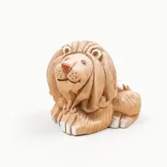 リンコナダ ライオン 置物