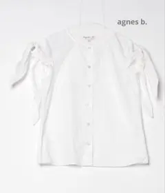 【美品✨】agnes b. アニエスベー　シャツ　ブラウス　半袖