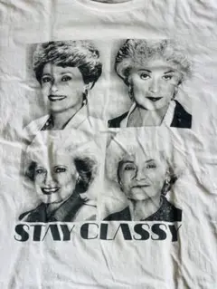 THE GOLDEN GIRLS STAY CLASSY オフィシャルT XL