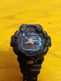 G-SHOCK GA-710-1A2JF ブラック×ブルー