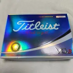 新品 TITLEIST ゴルフボール VG3 3ピース 12個入り