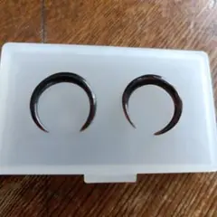 エキスパンダー 水牛角製 8g 3mm ブラック 茶色 おまけ付き