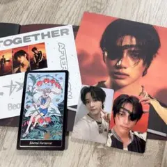 TXT Afterglow ボムギュver CD トレカ セット ユニバ