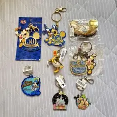 【新品未使用】ディズニー ストラップ キーホルダー セット ①