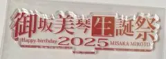 御坂美琴 生誕祭2025 ジオラマアクリルスタンド とある科学の超電磁砲 藤商事