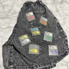 ノース　ノースフェイス　アイロン　ロゴ　シート　お揃い　おそろ　TNF