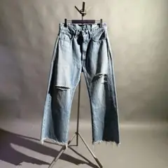KURO CUTOFF WIDE DENIM 31