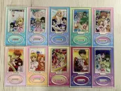 【最新作】セリア ぴちぴちピッチ ミニアクリルスタンド② 10点フルコンプセット