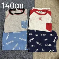 パジャマ 半袖 140㎝ 2セット OUTDOOR MLB