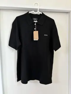【新品未使用】APC ポロシャツ　黒　Ｌ