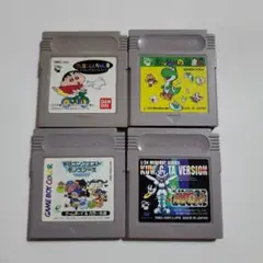【GB】ゲームボーイソフト4本セット