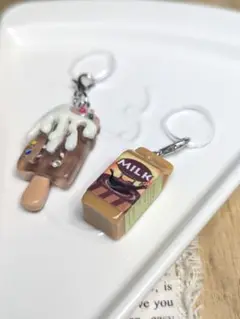 アイスとジュースのアンブレラマーカー♡ ２個セット☆