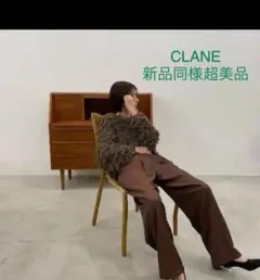 新品同様超美品♡クラネ GLOSS WEAVE TUCK PUNTS レッド 1