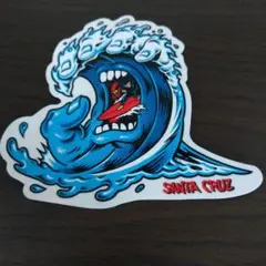 (縦10cm横10.8cm)santacruz サンタクルーズ ステッカー