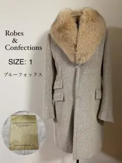 ローブスu0026コンフェクションズ チェスターコート フォックスファー アルパカ S