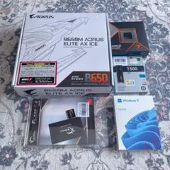 Ryzen 7 9700X RAM 32GB M.2SSD 1TB 自作パーツ