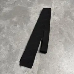 Japan reginental black design knit tie