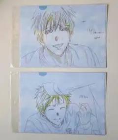 黒子のバスケ 黒子テツヤ 原画風クリアファイルセット