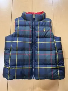 ポロラルフローレン キッズ ダウンベスト リバーシブル