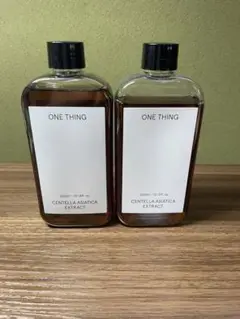 one thing ツボクサエキス 化粧水 300ml×2個