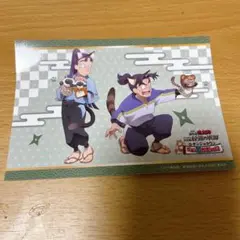 忍たま乱太郎 ナンジャ 六年生 フード特典 ブロマイド 立花仙蔵 潮江文次郎