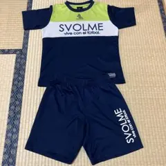 SVOLME サッカーウェアセット ネイビー/ライム