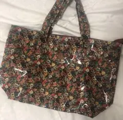 【美品】リバティコーティングトートバッグ